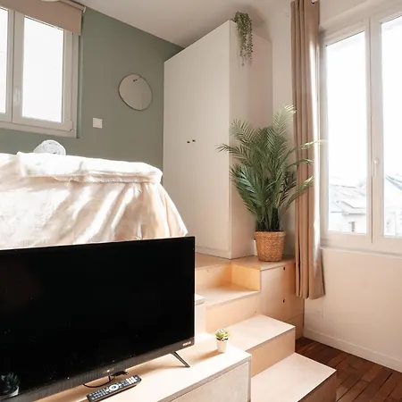 T2 Design Refait A Neuf Rer C Direct Paris Apartment Choisy-le-Roi