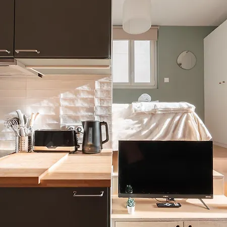 T2 Design Refait A Neuf Rer C Direct Paris Lejlighed